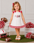 Game Day Reversible Bulldog Trio Dress