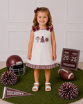 Game Day Reversible Elephant Trio Dress