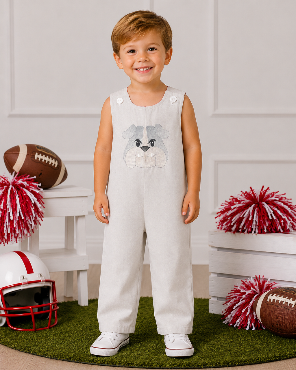 Game Day Reversible Bulldog Jon Jon