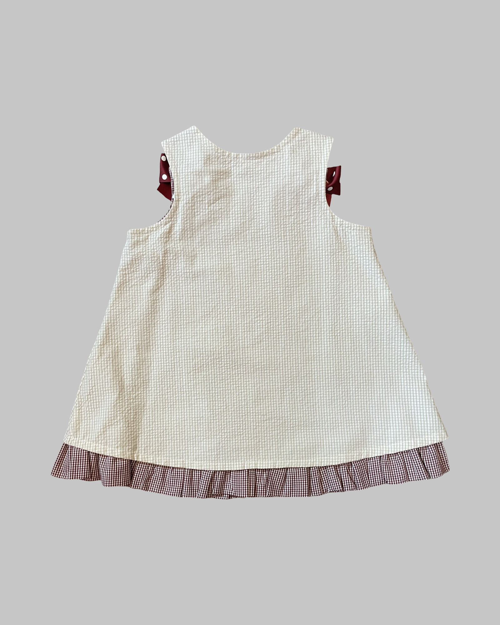 Game Day Reversible Elephant Trio Dress