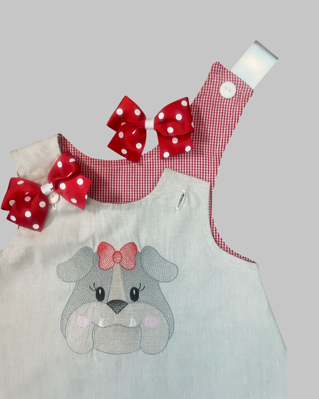 Game Day Reversible Bulldog Dress